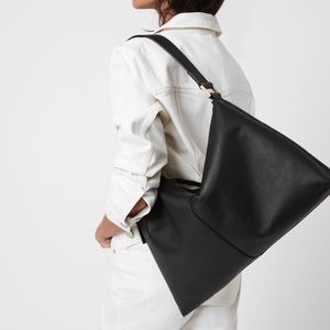 NWT allsaints leather shoulder bag (Celine Romy Look)